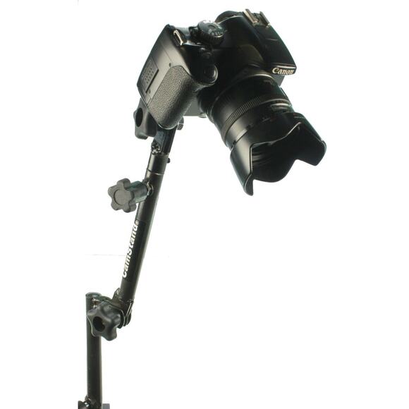 CamStand ® X20 HD Heavy Duty Desktop Clamp Style Stand for DSLR's / Cellphone - Picture 6 of 12